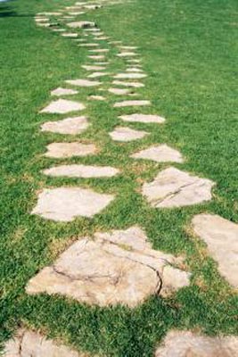 An image of a stone path.